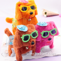 Cute singing plush stuffed electrical toy